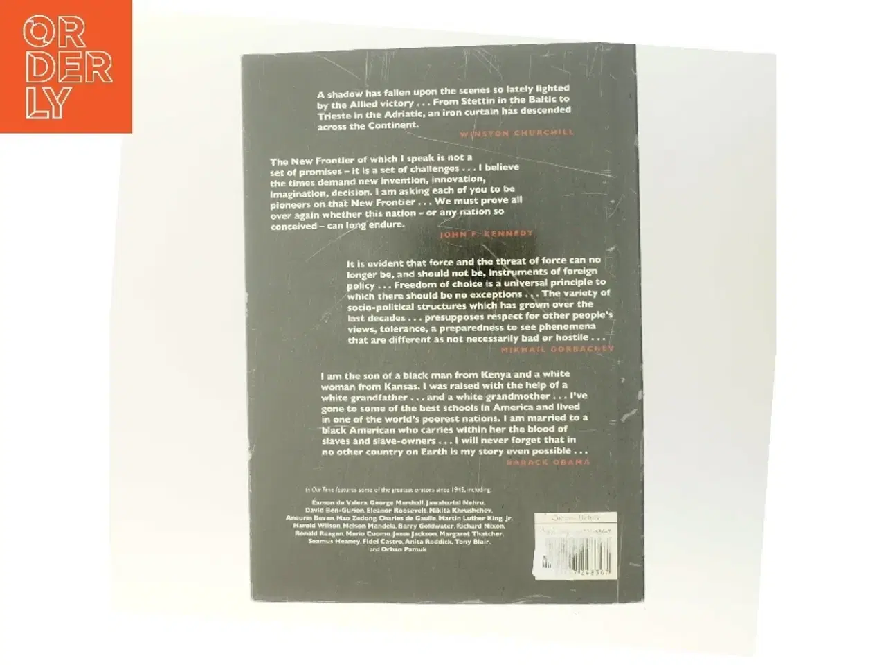 Billede 3 - In our time : the speeches that shaped the modern world af Hywel Williams (Bog)