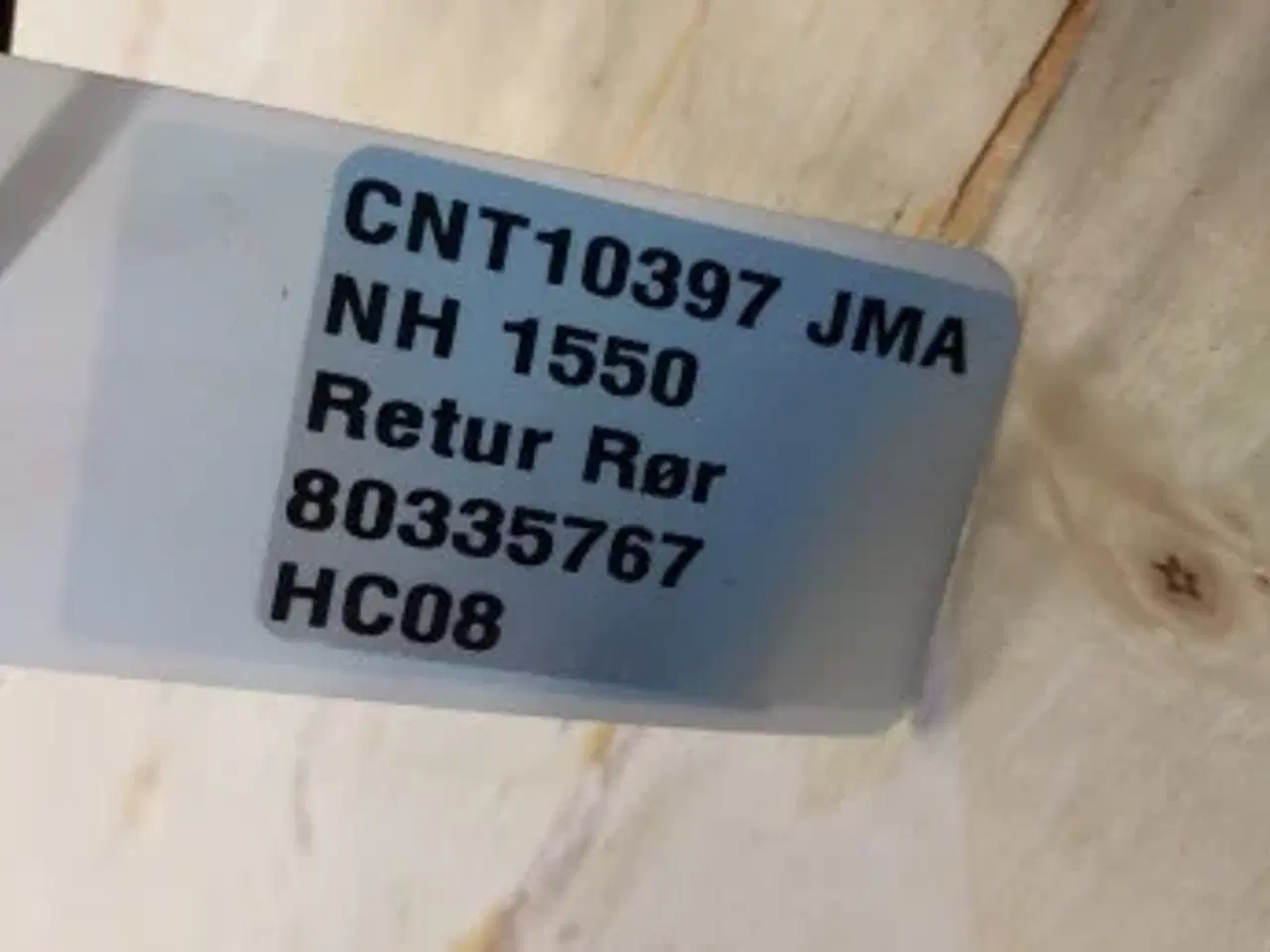 Billede 12 - New Holland 1550 Retur Rør 80335767