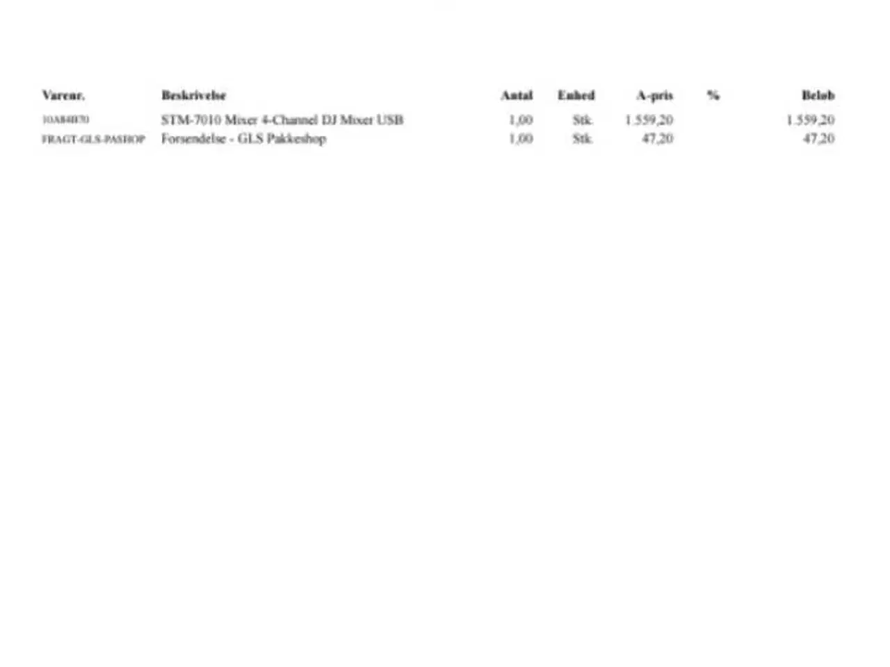 Billede 3 - Mixerpult ny