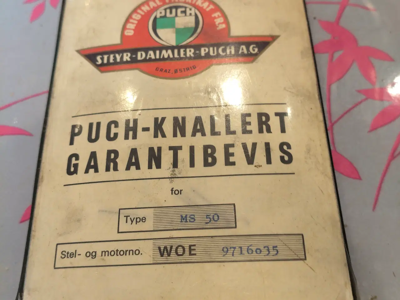 Billede 4 - PUCH MS 50 instruktionsbog mv