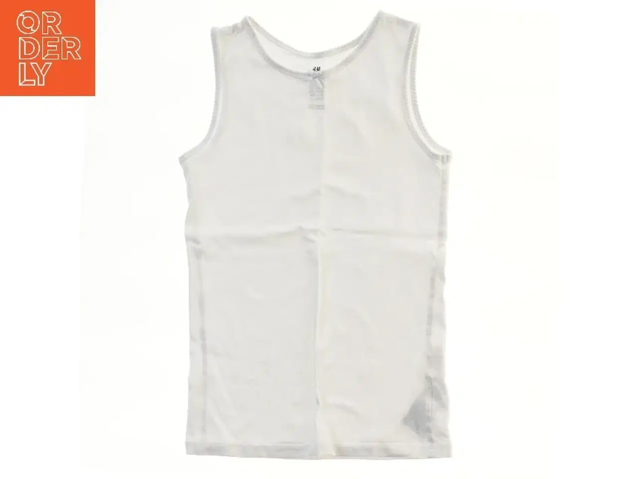 Billede 1 - Hvid tanktop fra H&M (str. 134)