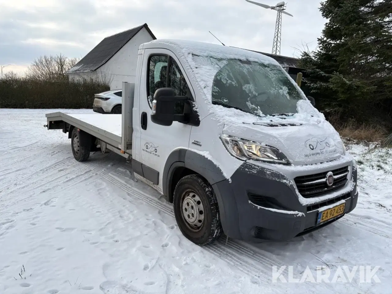 Billede 3 - Fejeblad Fiat Ducato med ramper og spil
