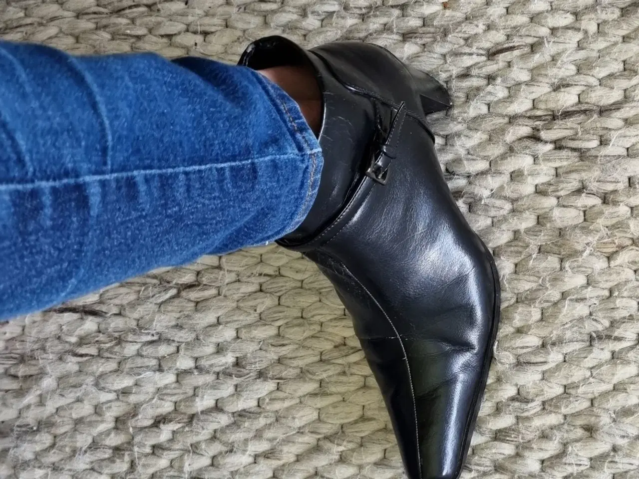 Billede 13 - Vintage sorte støvletter læder fra Afis Shoe Fashi
