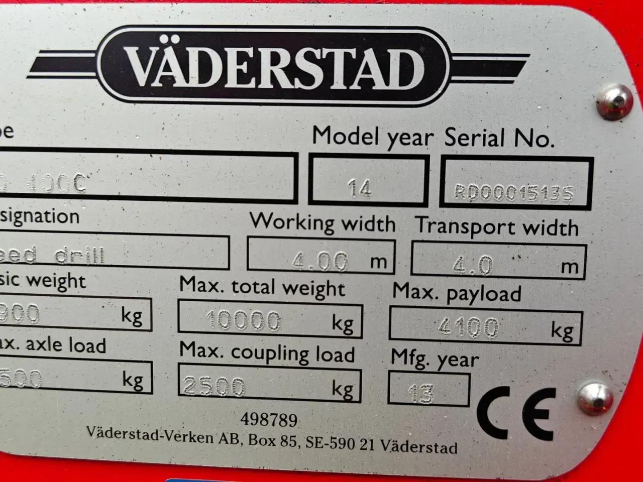 Billede 12 - Väderstad Rapid 400C XL