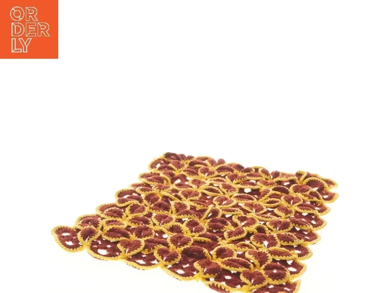 Billede 3 - Strikket bordløber (str. 43x32 cm)