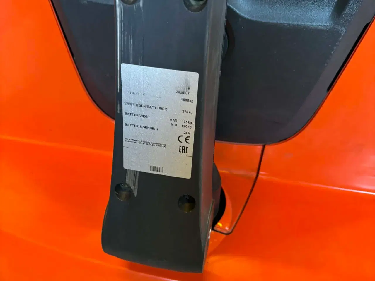 Billede 2 - Toyota lWE 160 palleløfter. årg. 2020 kun 730 t.