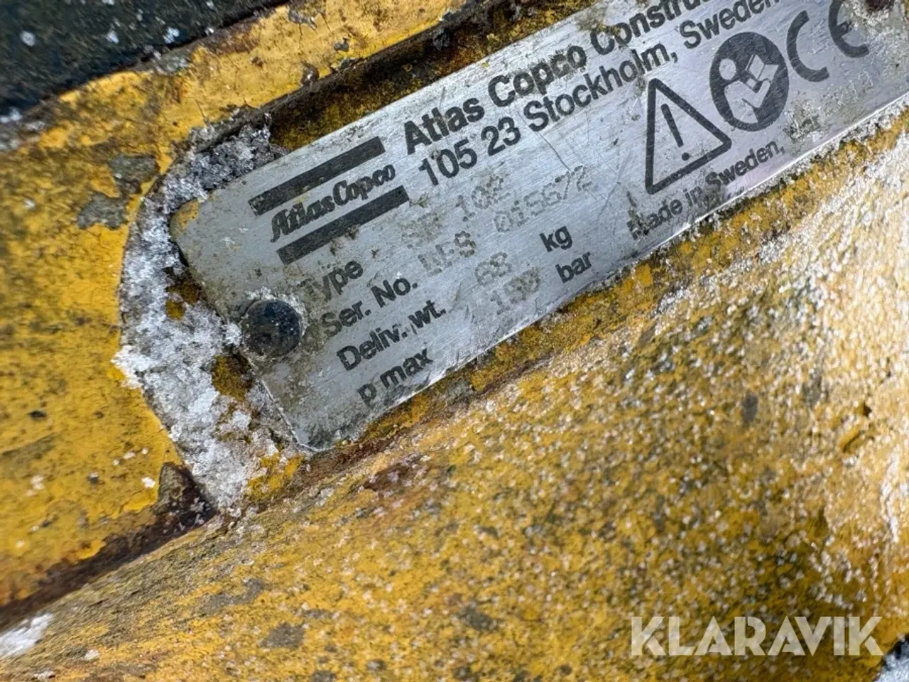 Billede 5 - Hydraulisk Hammer Atlas copco Sb 102