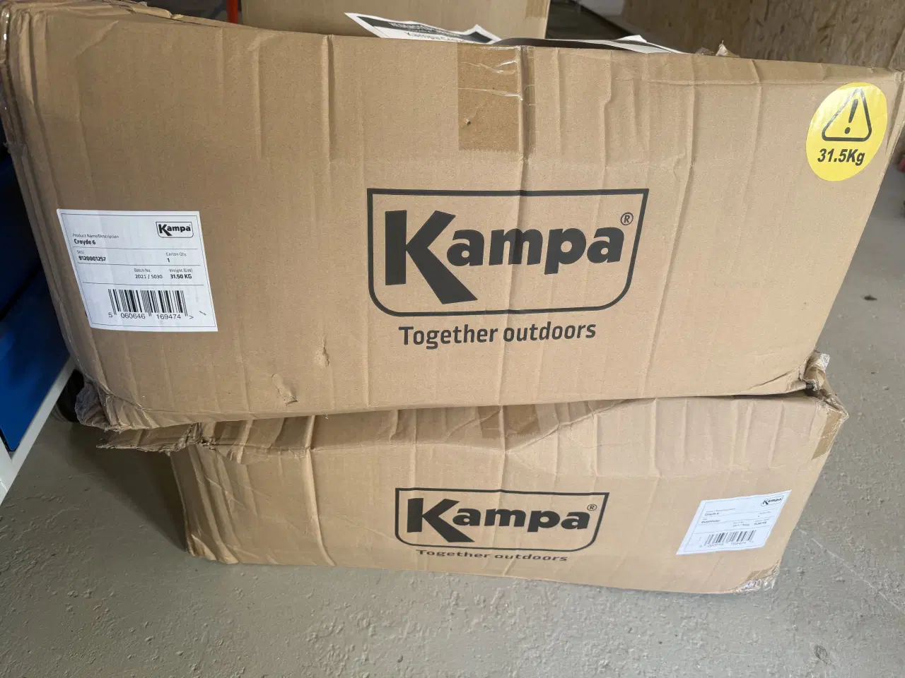 Billede 4 - Nyt Kampa Croyde 6 Lufttelt