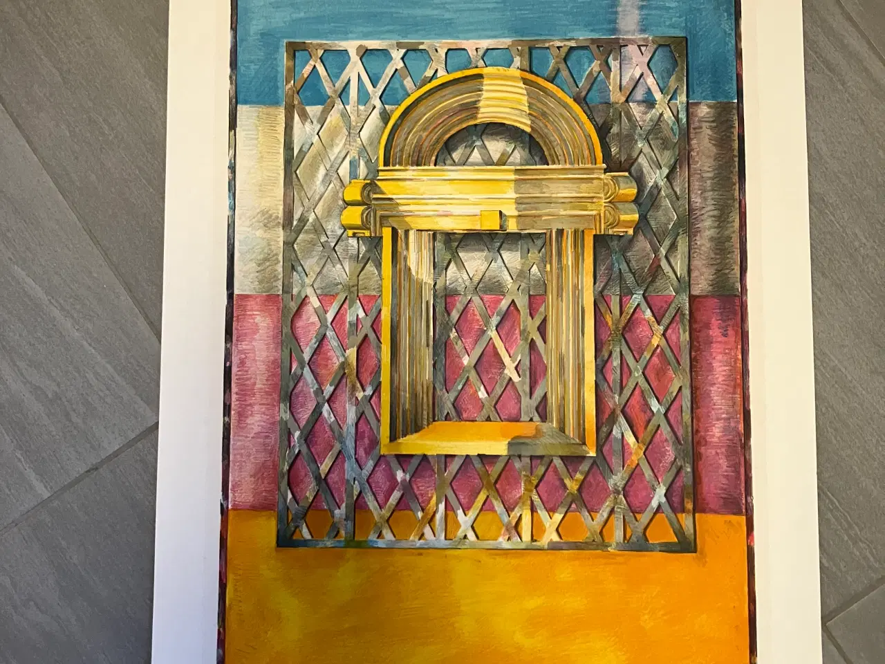 Billede 1 - Litografi Søren Elgaard