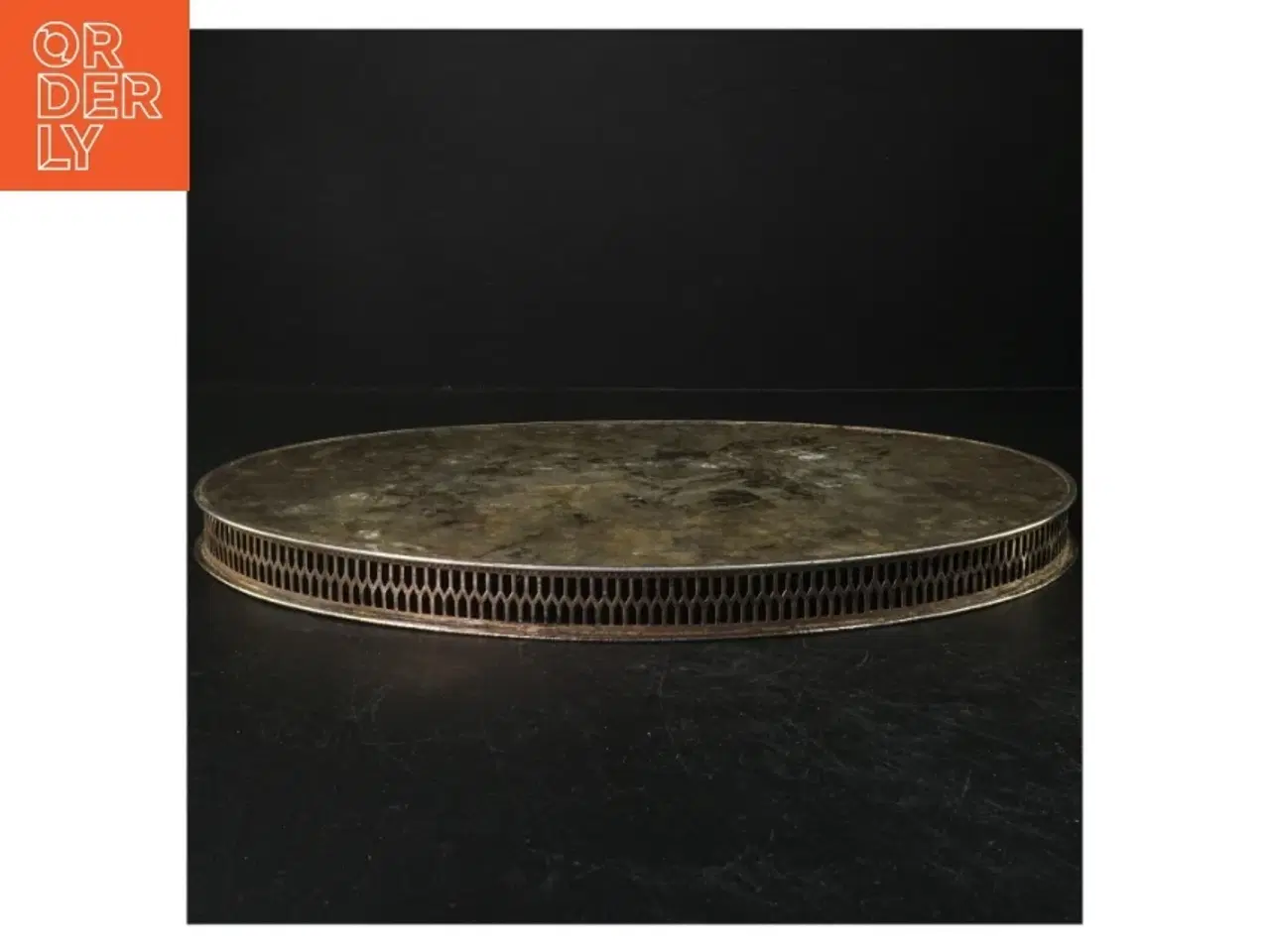 Billede 5 - Oval sølvplet bakke(str. 40x26 cm)