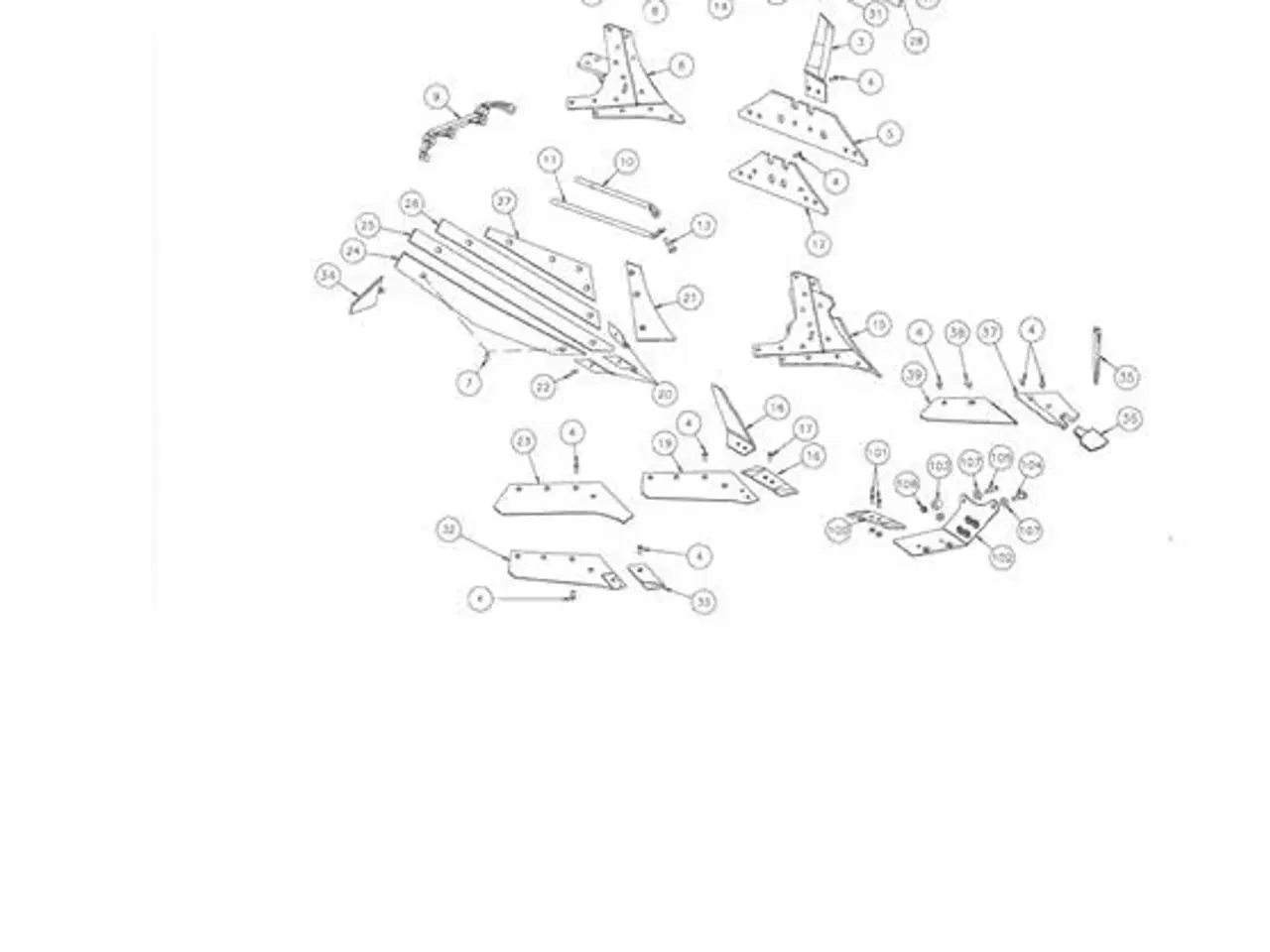 Billede 1 - Kverneland 20 stk. quick holder krop 30