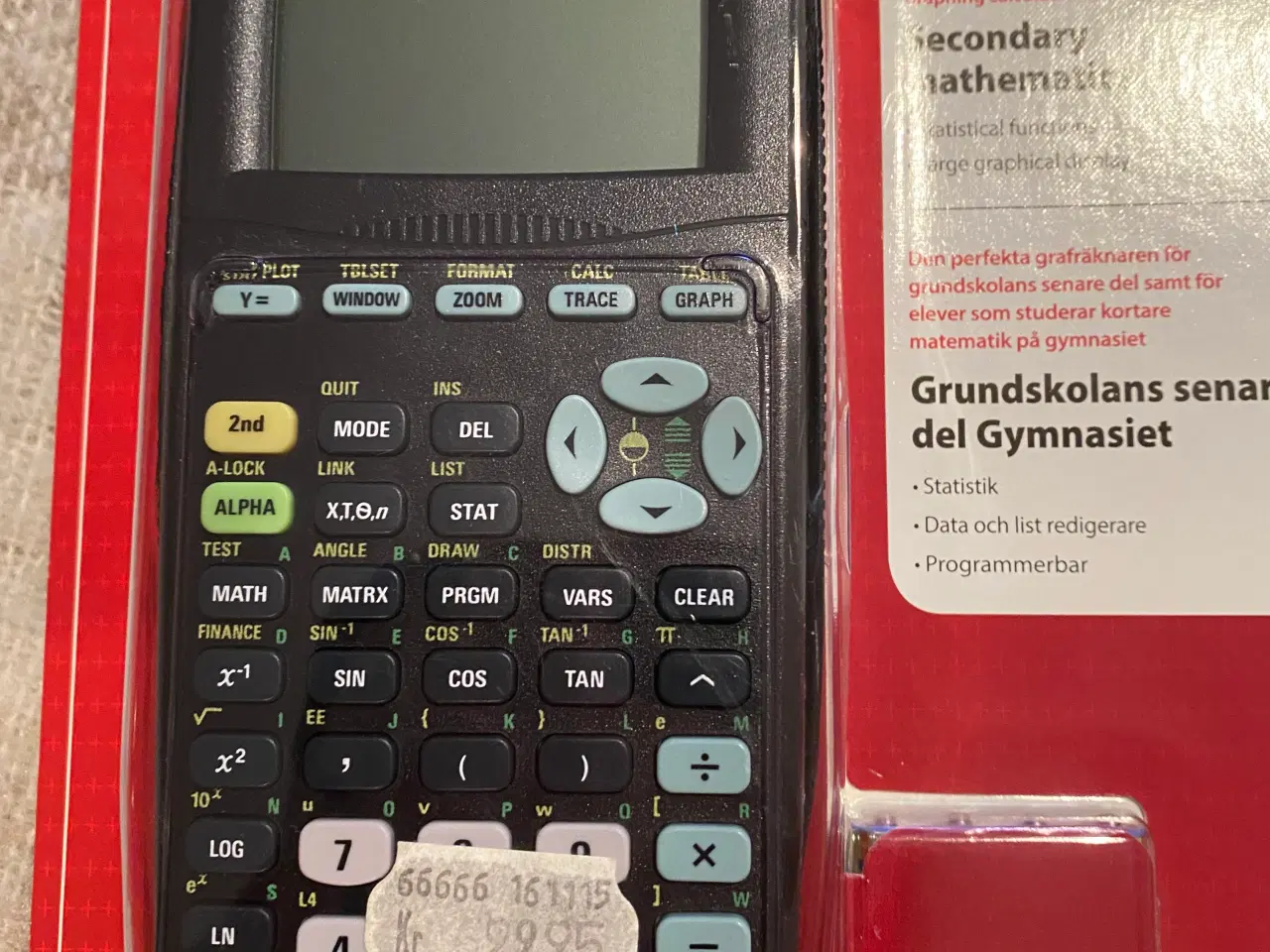 Billede 8 - TI- 82 stats grafregner