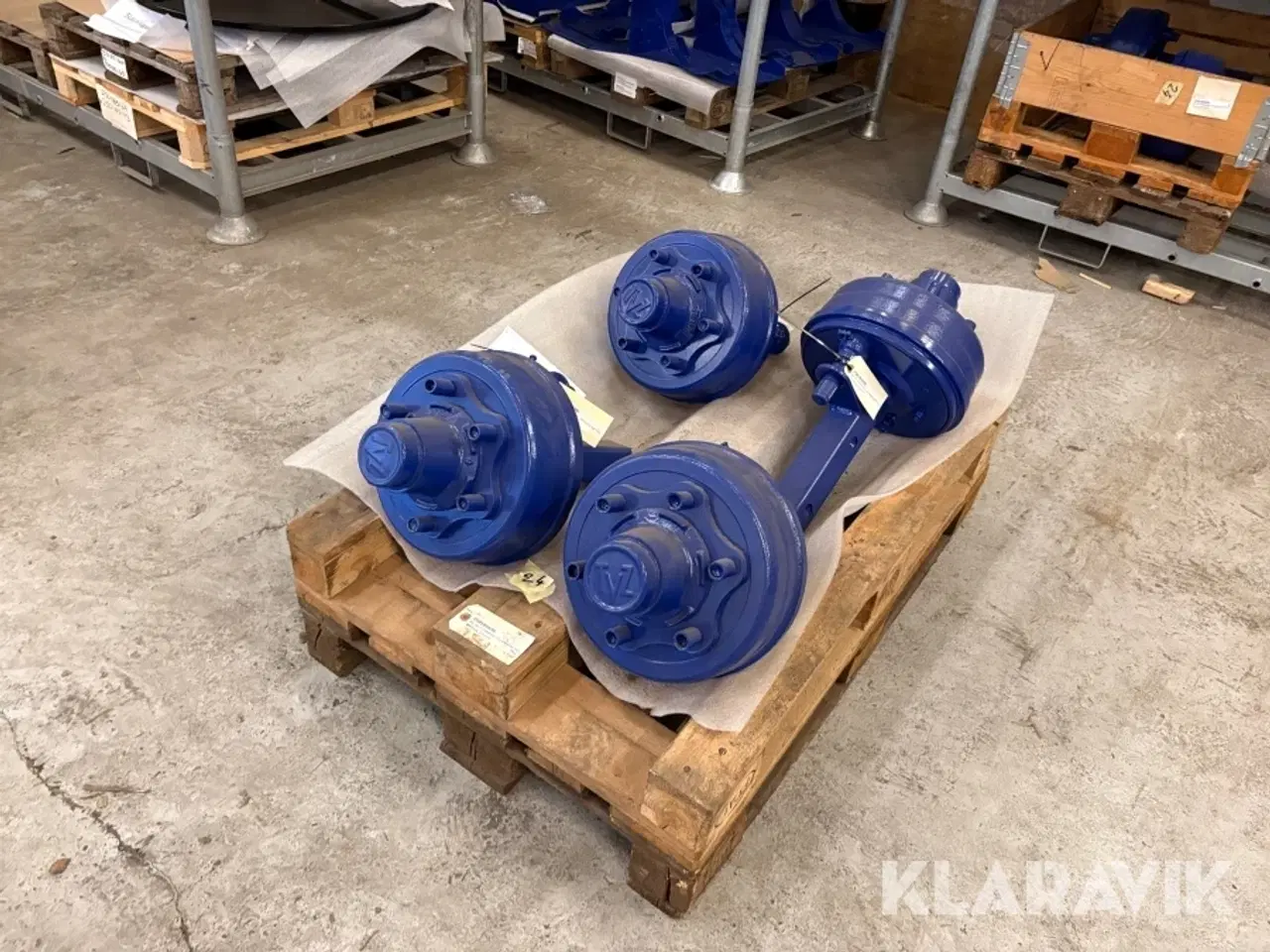 Billede 3 - Stubaksler TVZ HM490418 4 styk til hydraulik