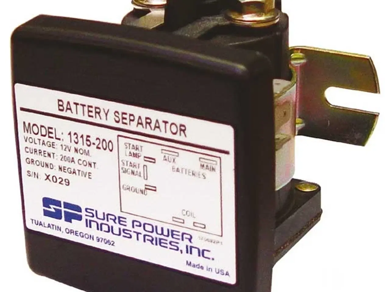 Billede 1 - DEFA batteriseparator 12v 200a