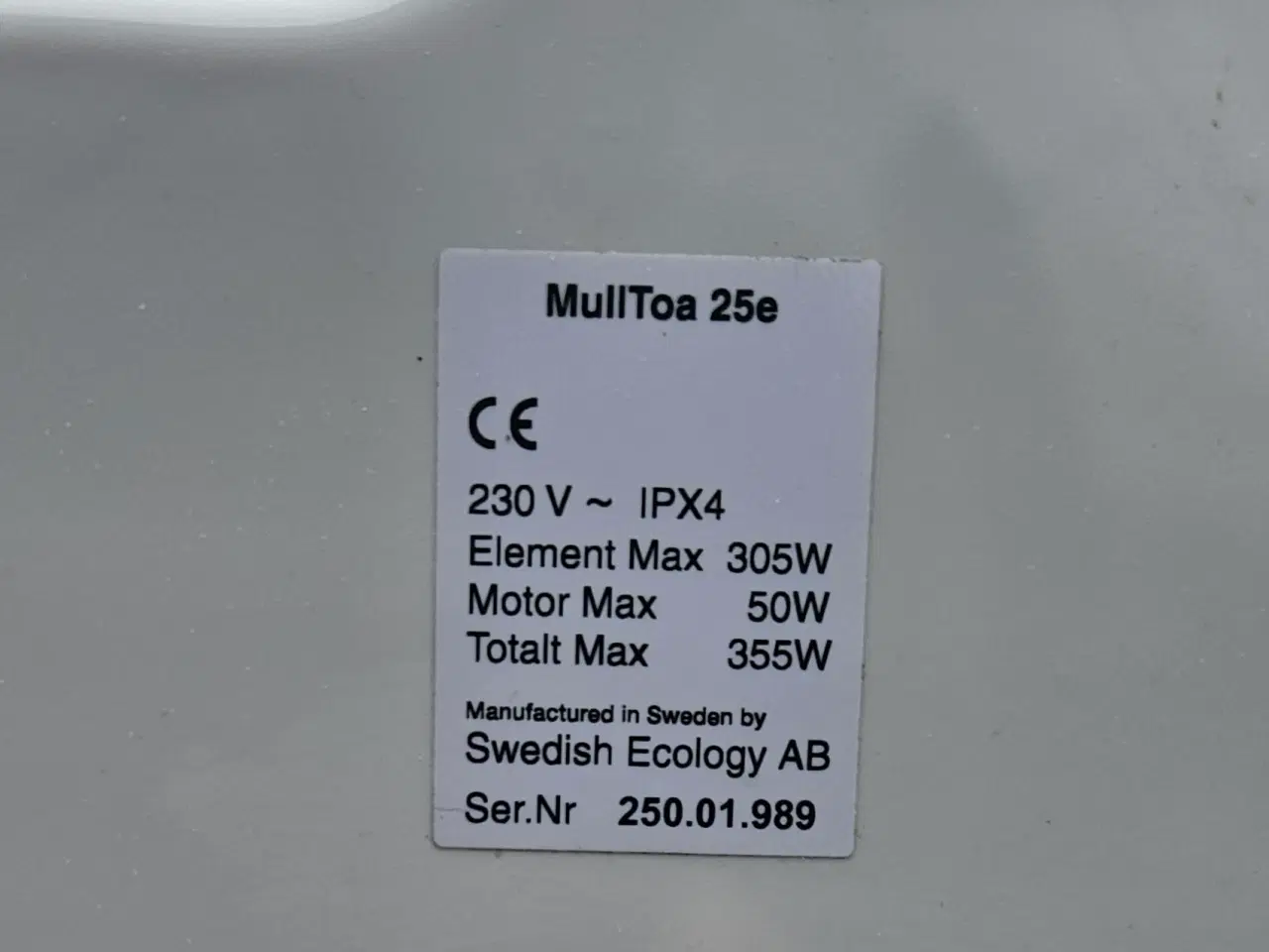 Billede 4 - Muld toilet kolonihave 