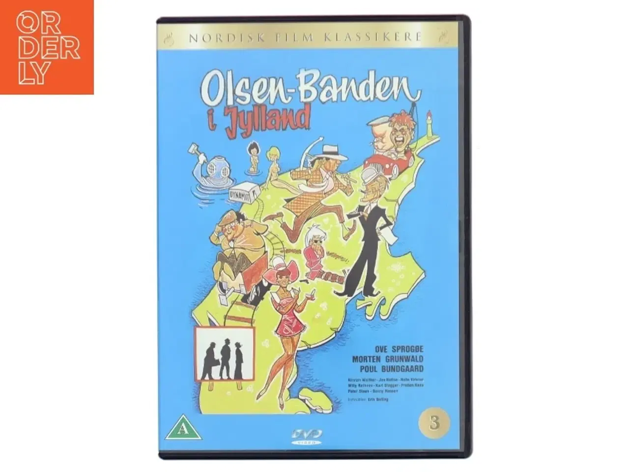 Billede 1 - OLSEN BANDEN  3 - I JYLLAND med Ove Sprogøe (DVD)