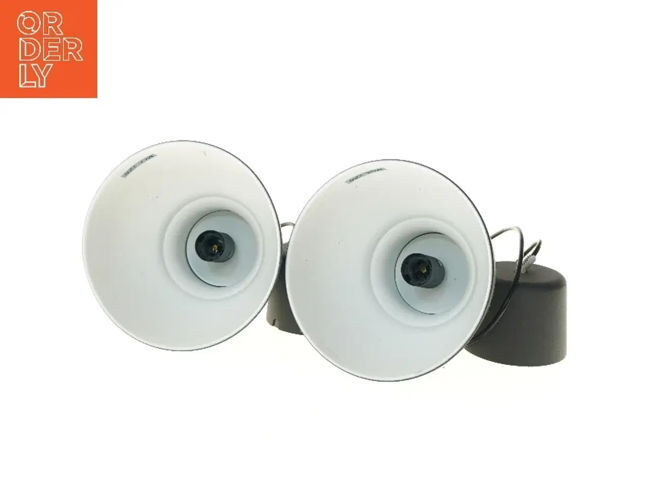 Billede 2 - To sorte pendellamper fra IKEA (str. 25 cm)