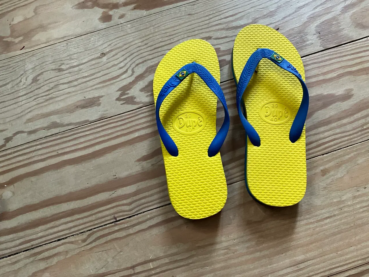 Billede 1 - Ægte naturgummi sandaler str. 41/42