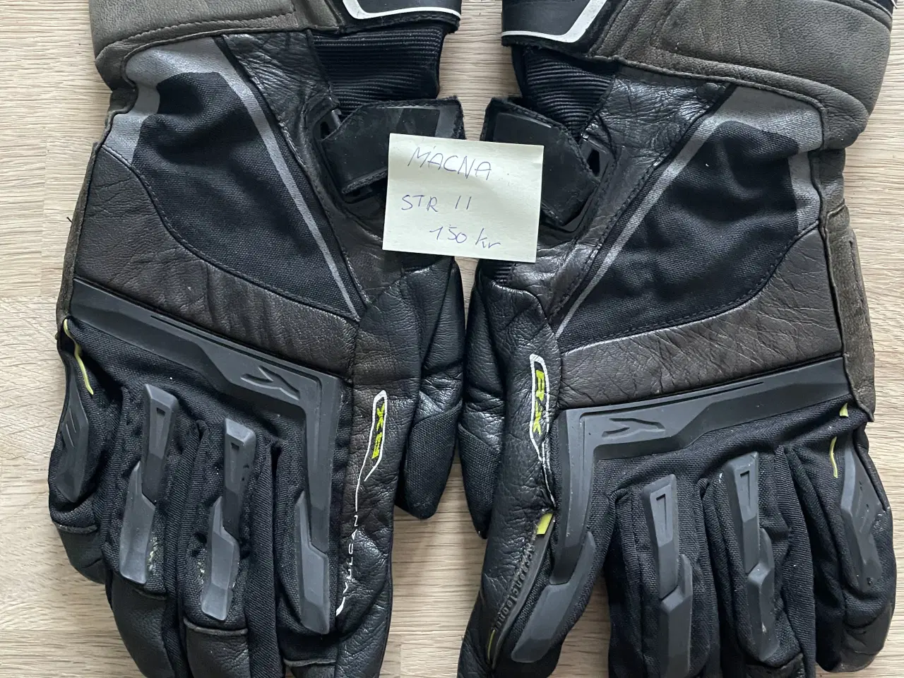 Billede 3 - Div mc handsker i læder , textil fra 150kr,350kr