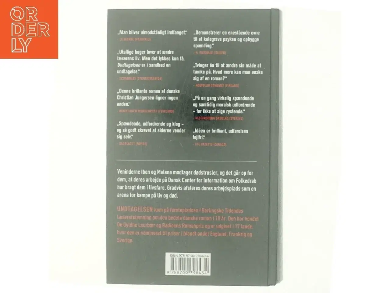 Billede 3 - Undtagelsen : roman af Christian Jungersen (Bog)