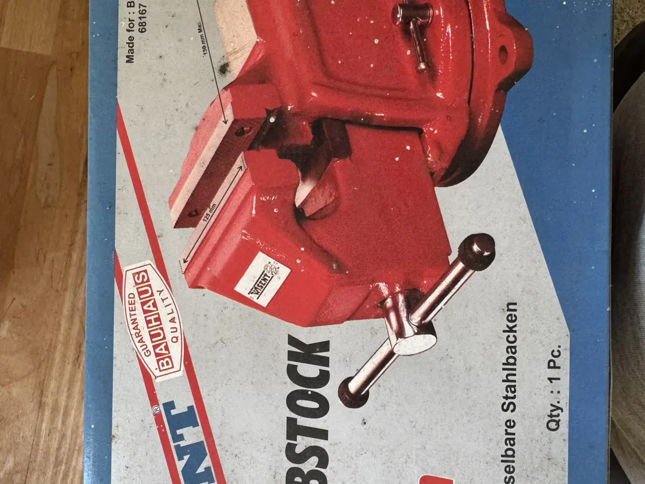 Billede 1 - Skruestik med 125 mm drej