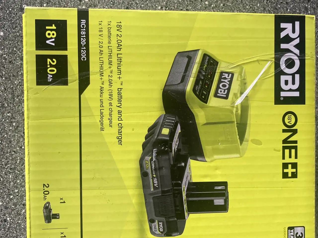 Billede 2 - Ryobi One+ Trimmer + Batteripakke