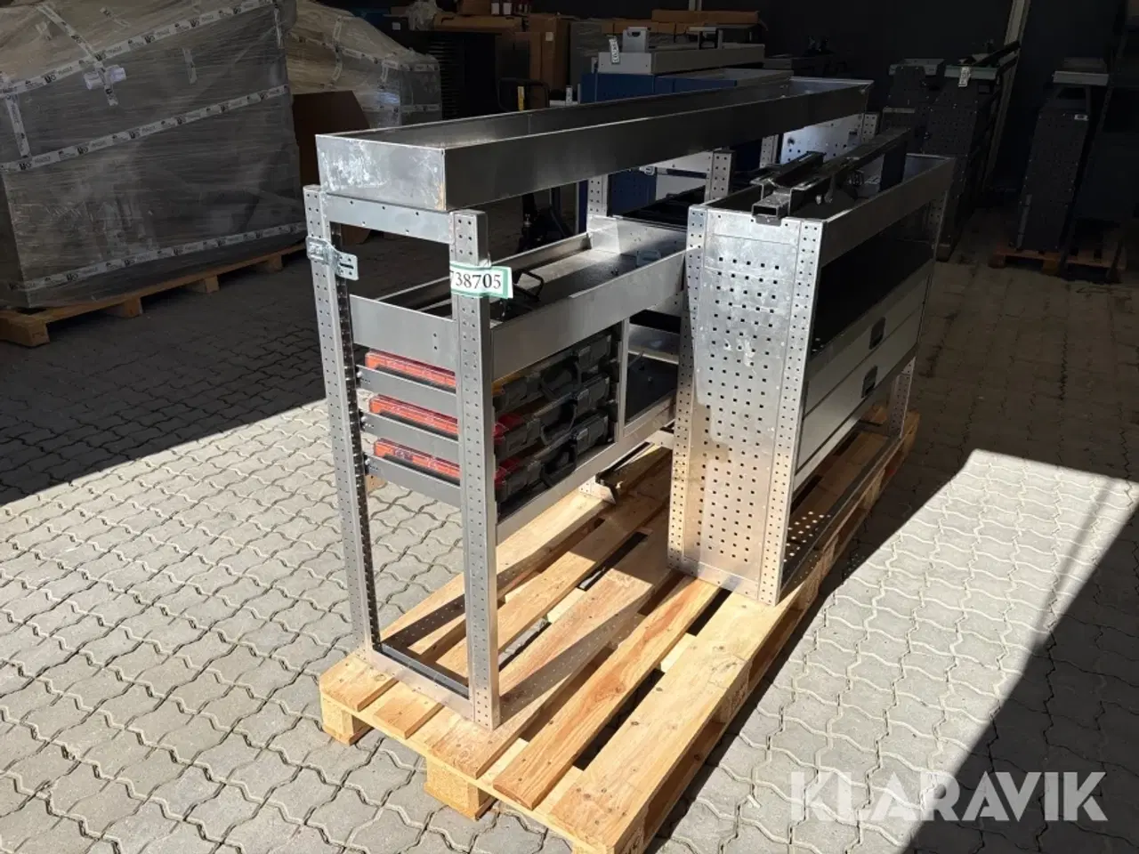 Billede 1 - Reol til varebil Aluca - 2 enheder