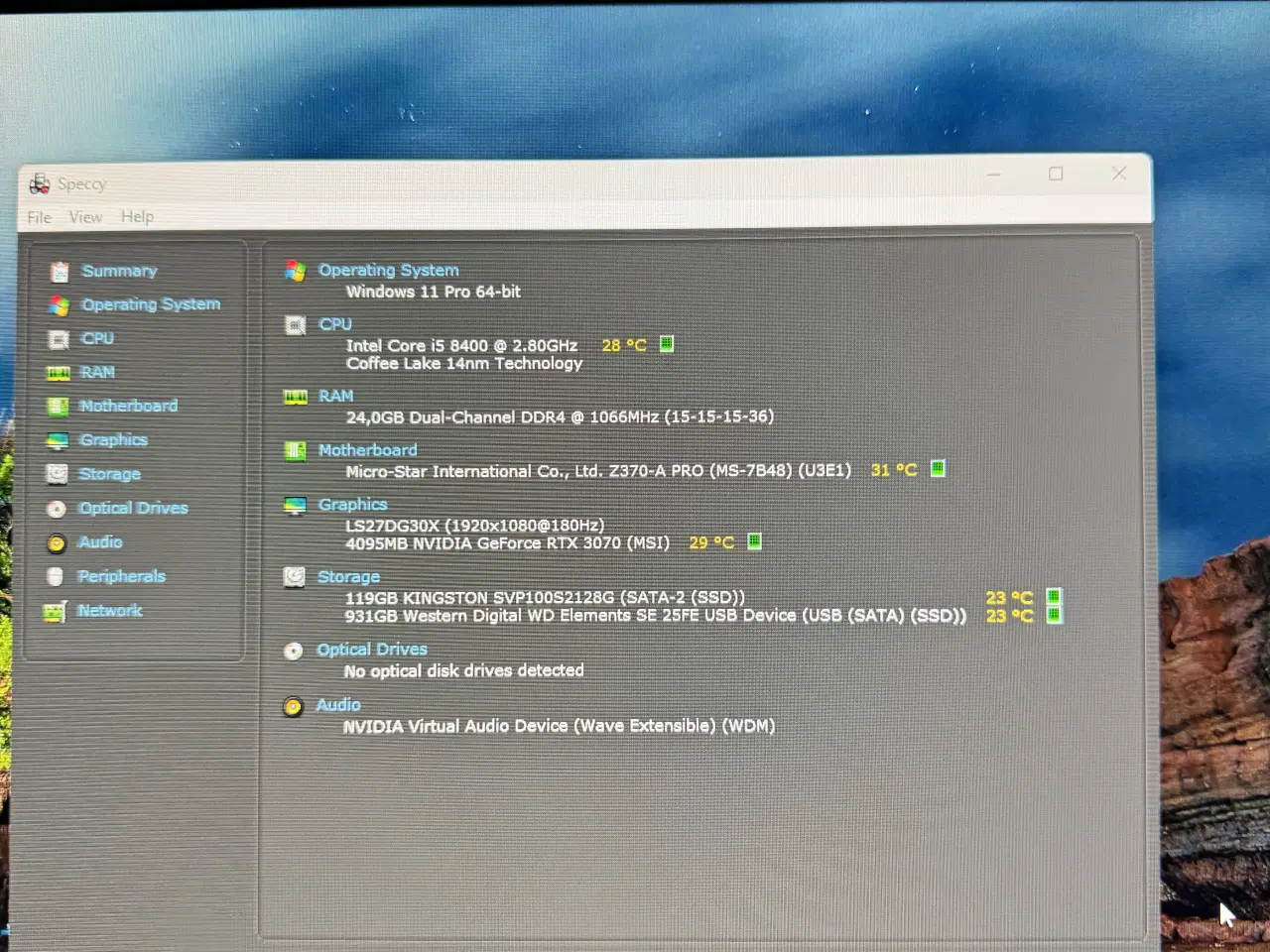 Billede 4 - Sælger min Gaming Pc (RTX 3070) 