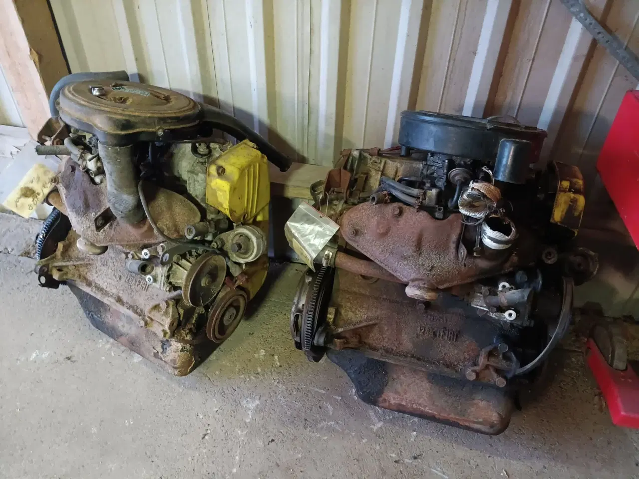 Billede 1 - Fiat 128 motor.