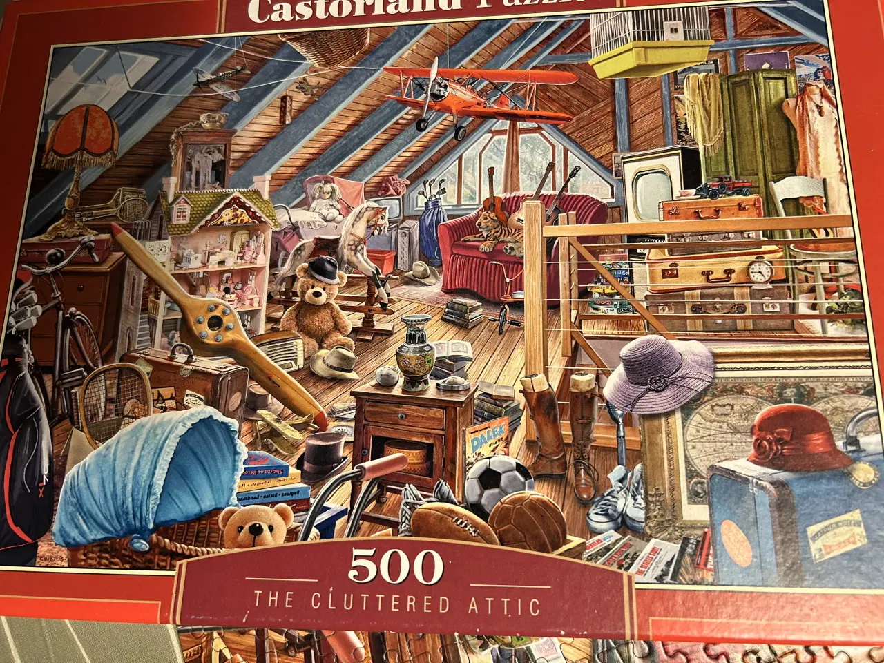 Billede 1 - 6 forskellige puslespil med 500 brikker