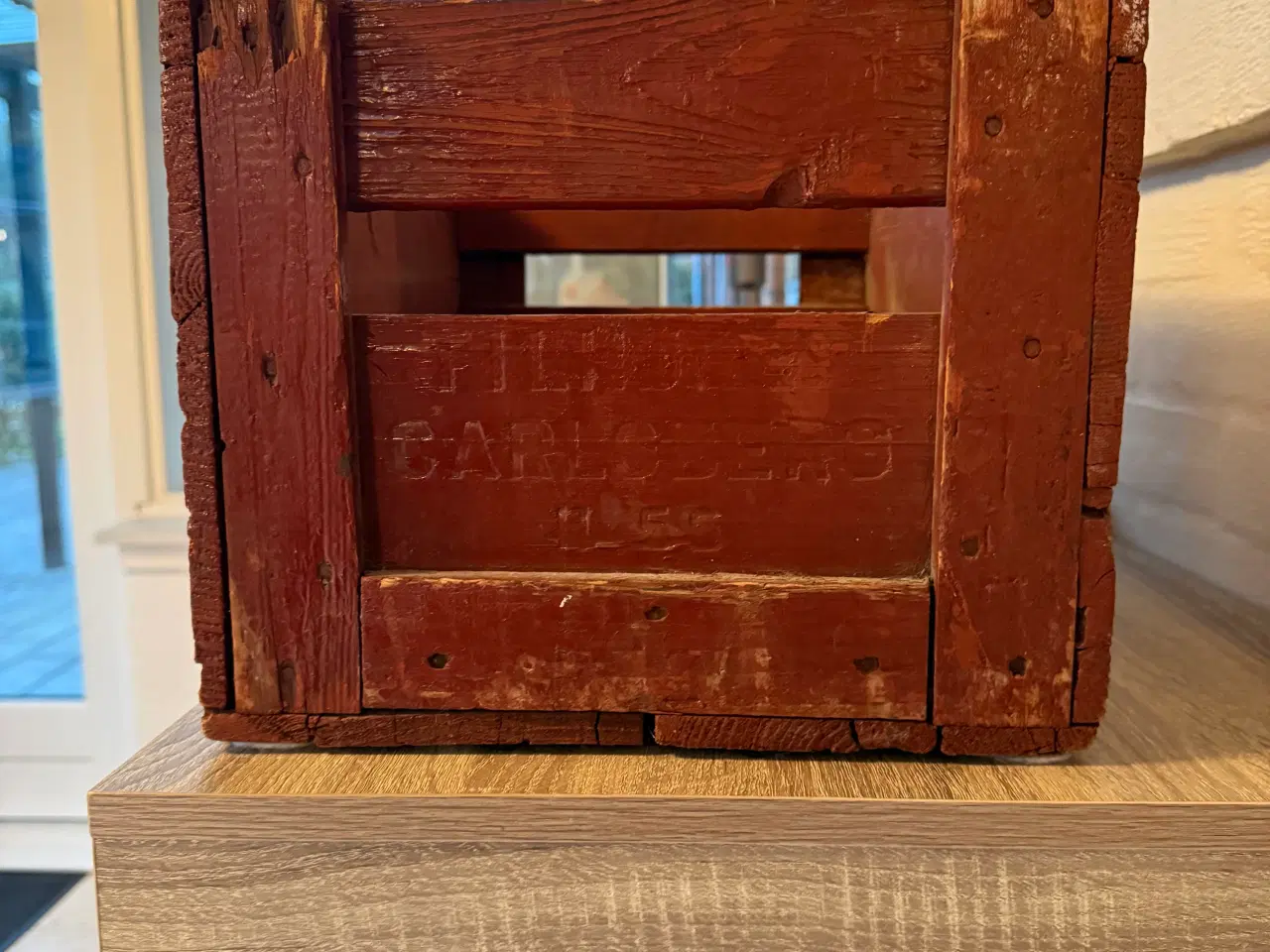 Billede 2 - Carlsberg ølkasse i træ 