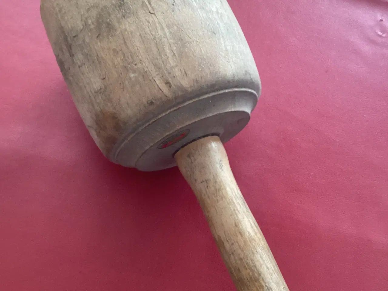 Billede 1 - Træ-hammer, stemmejerns kølle