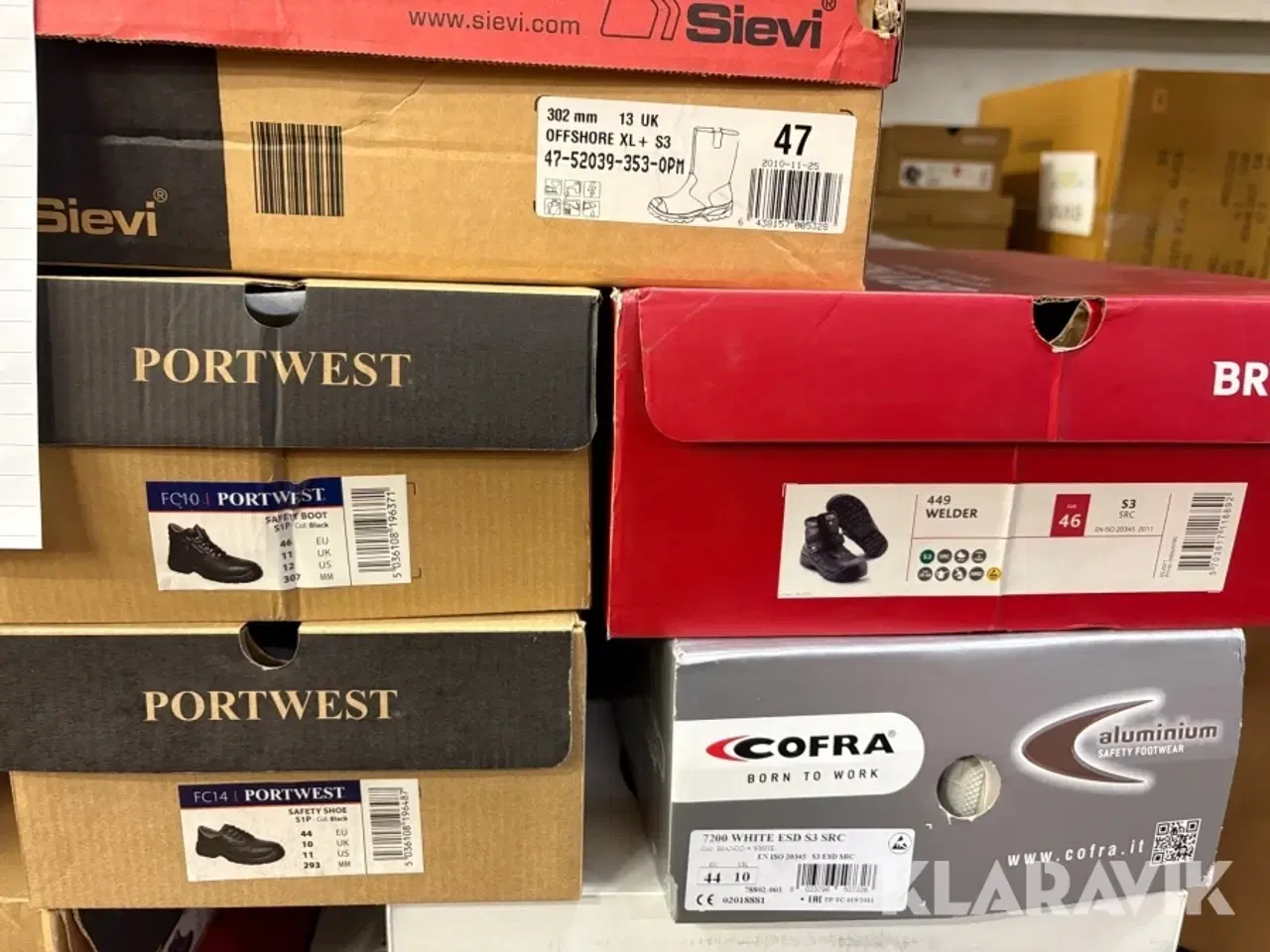Billede 3 - Arbejdssko - assoteret type - 115 styks i alt