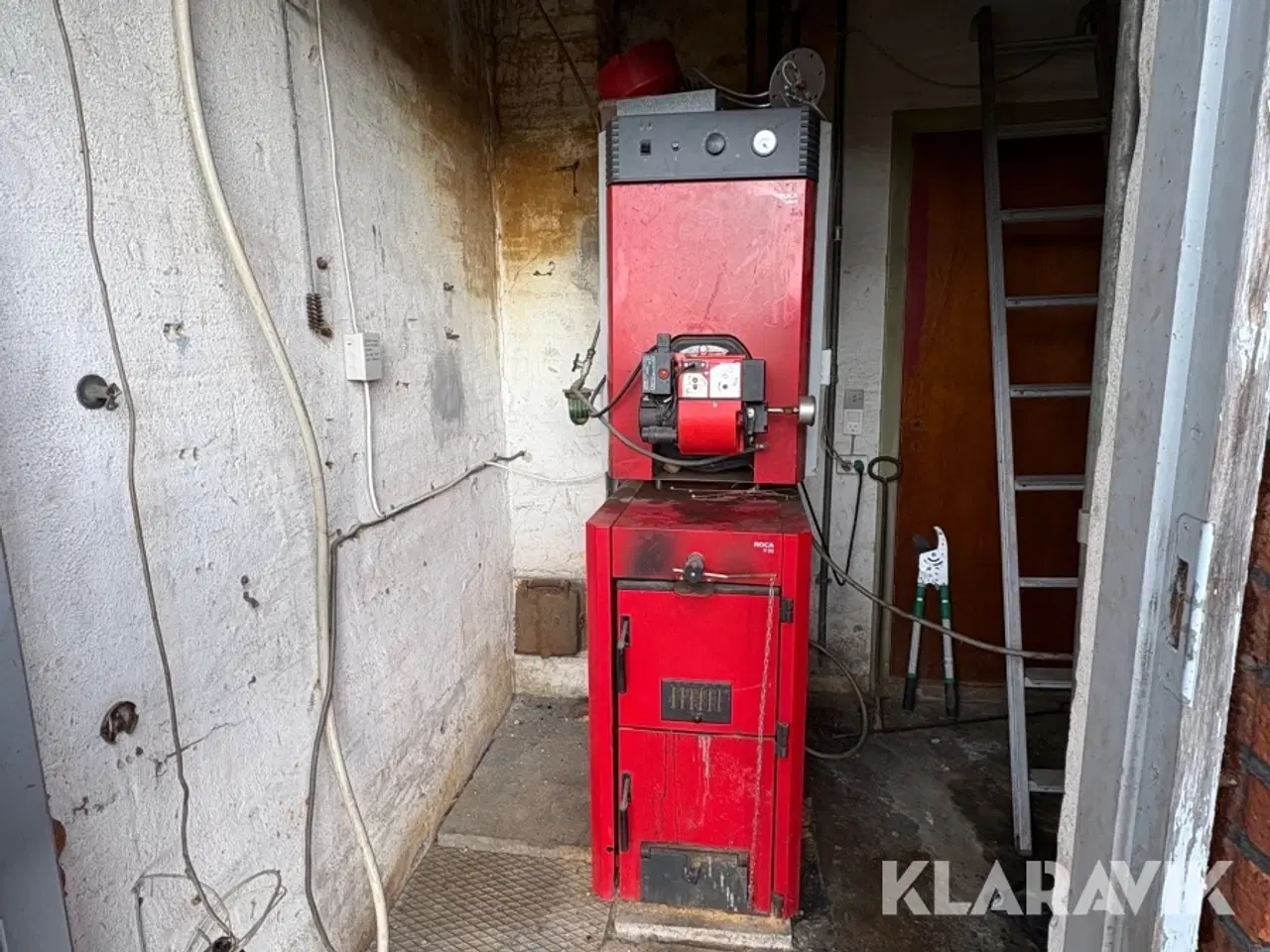 Billede 1 - Kombifyr Roca Lidia og P30 til fastbrændsel og olie