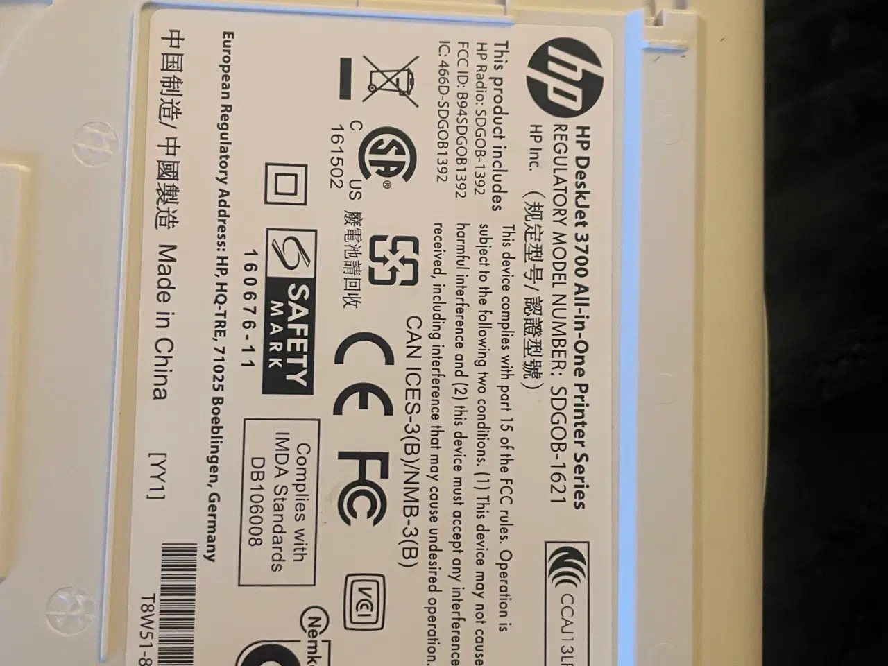 Billede 2 - Hp deskJet 3762