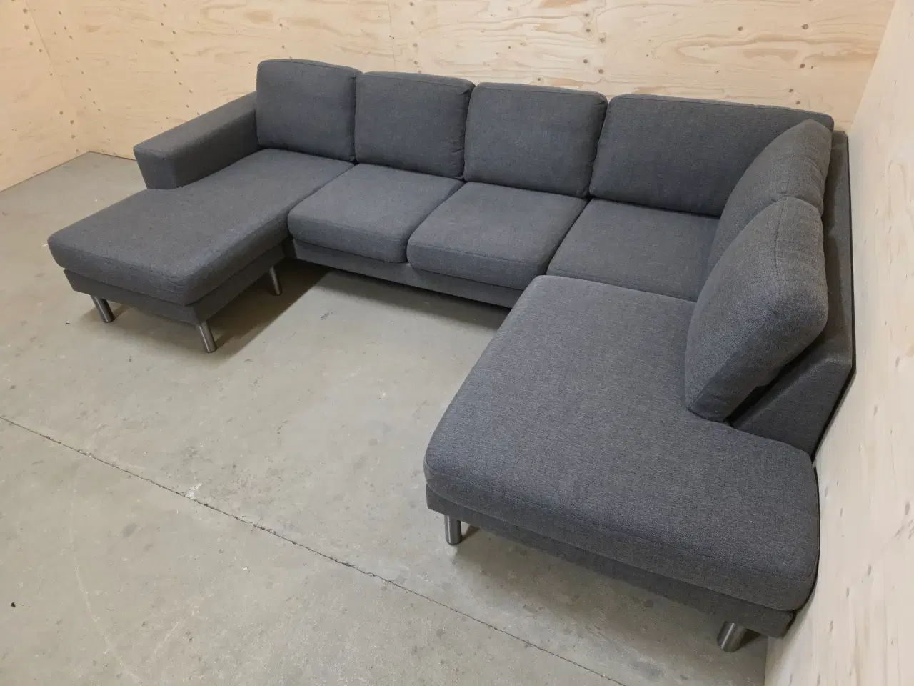 Billede 2 - Daells-Bolighus U-sofa m/ Chaiselong – God Stand