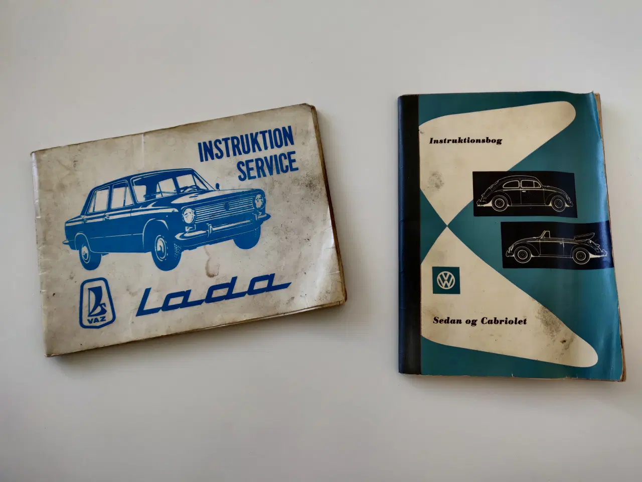 Billede 2 - Instruksbøger folkevogn og Lada 1200 +tilbehør 