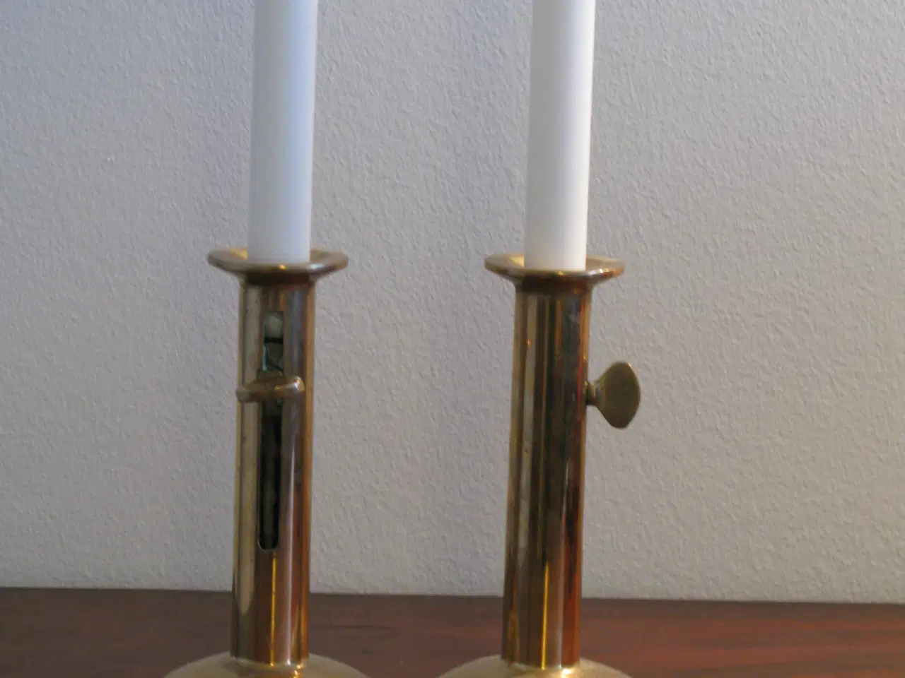 Billede 1 - Messingstager - 1 par