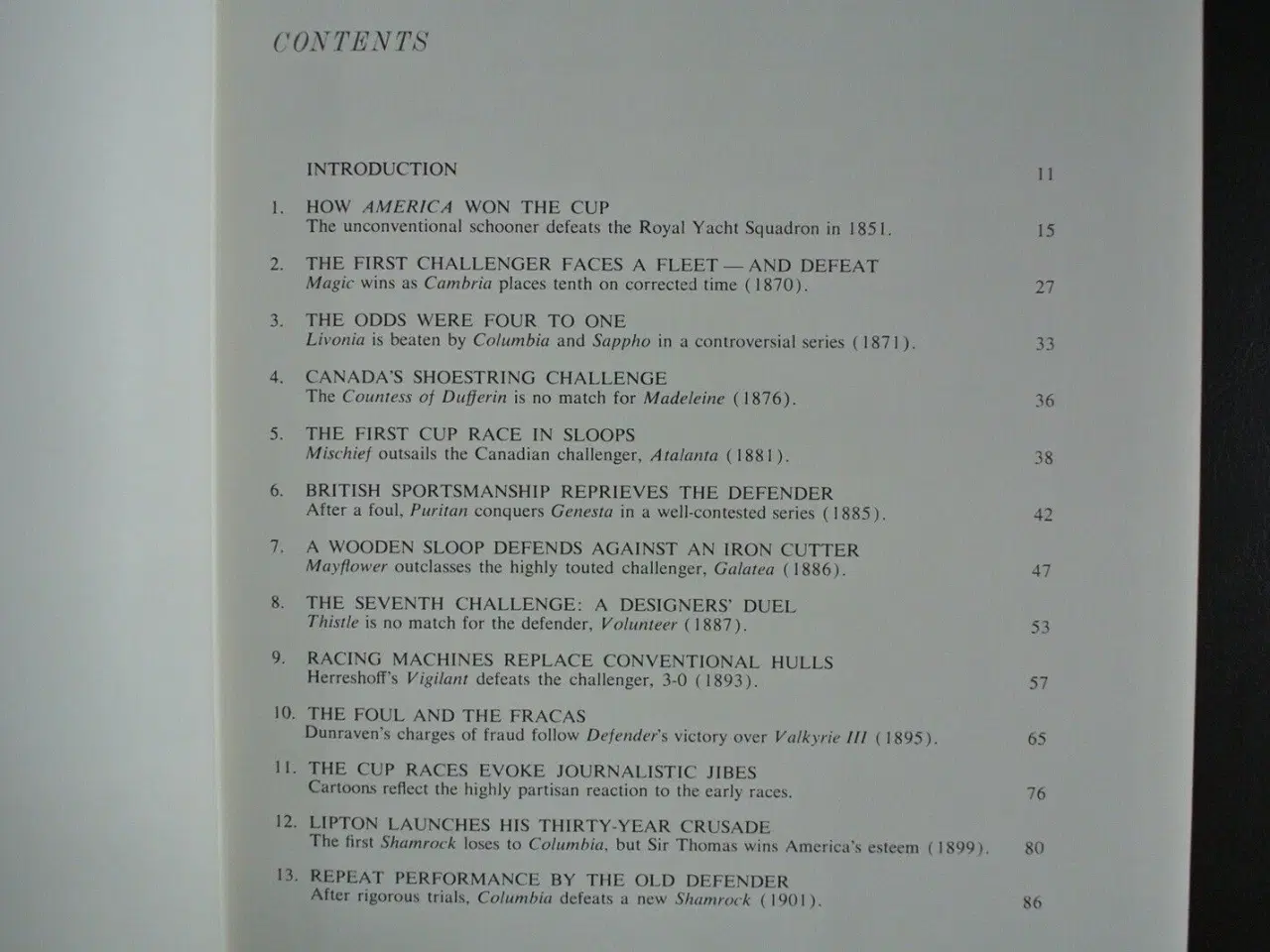 Billede 3 - the pictorial history of the america's cup races, 