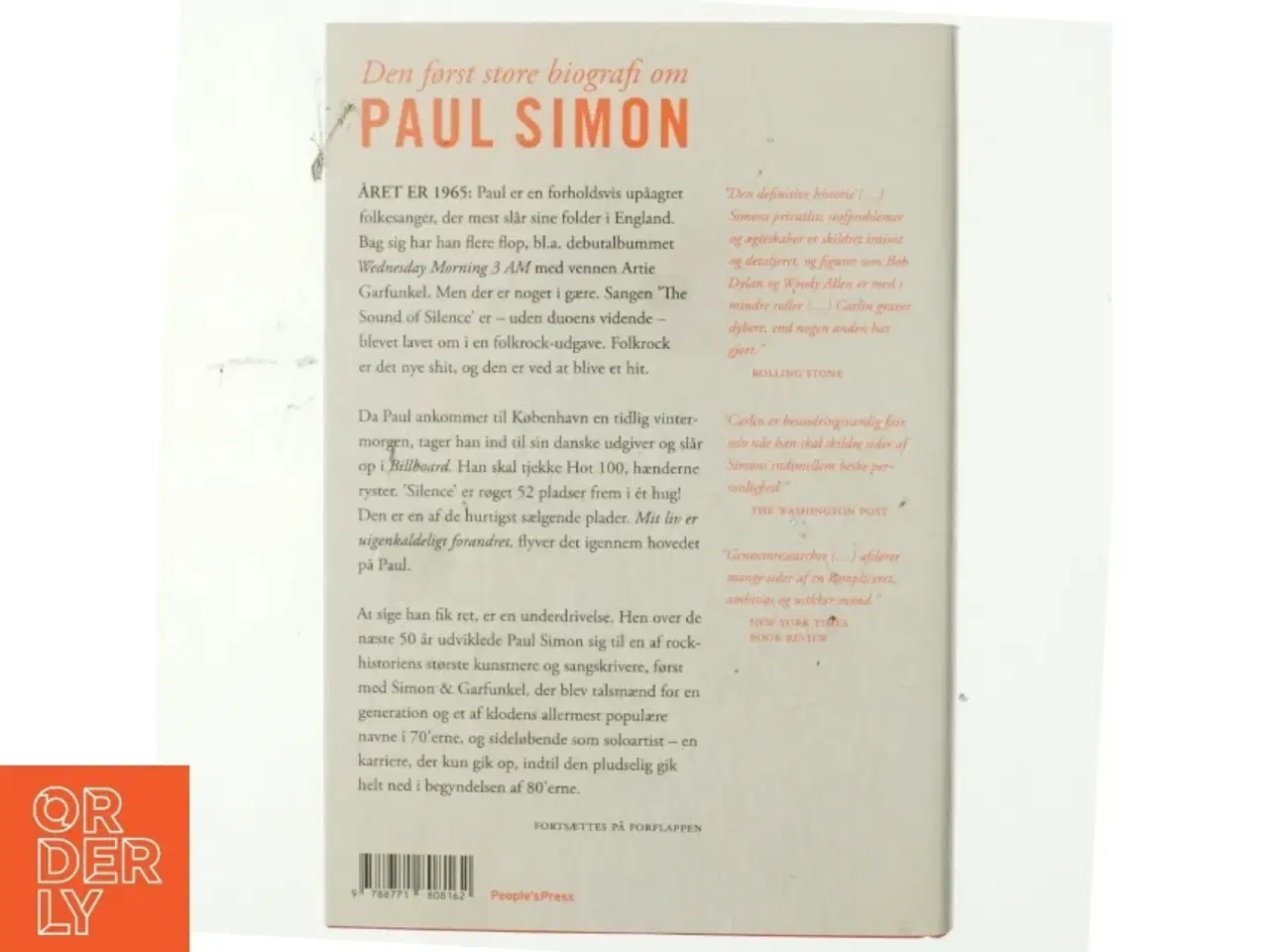 Billede 3 - Paul Simon : biografi af Peter Ames Carlin (Bog)