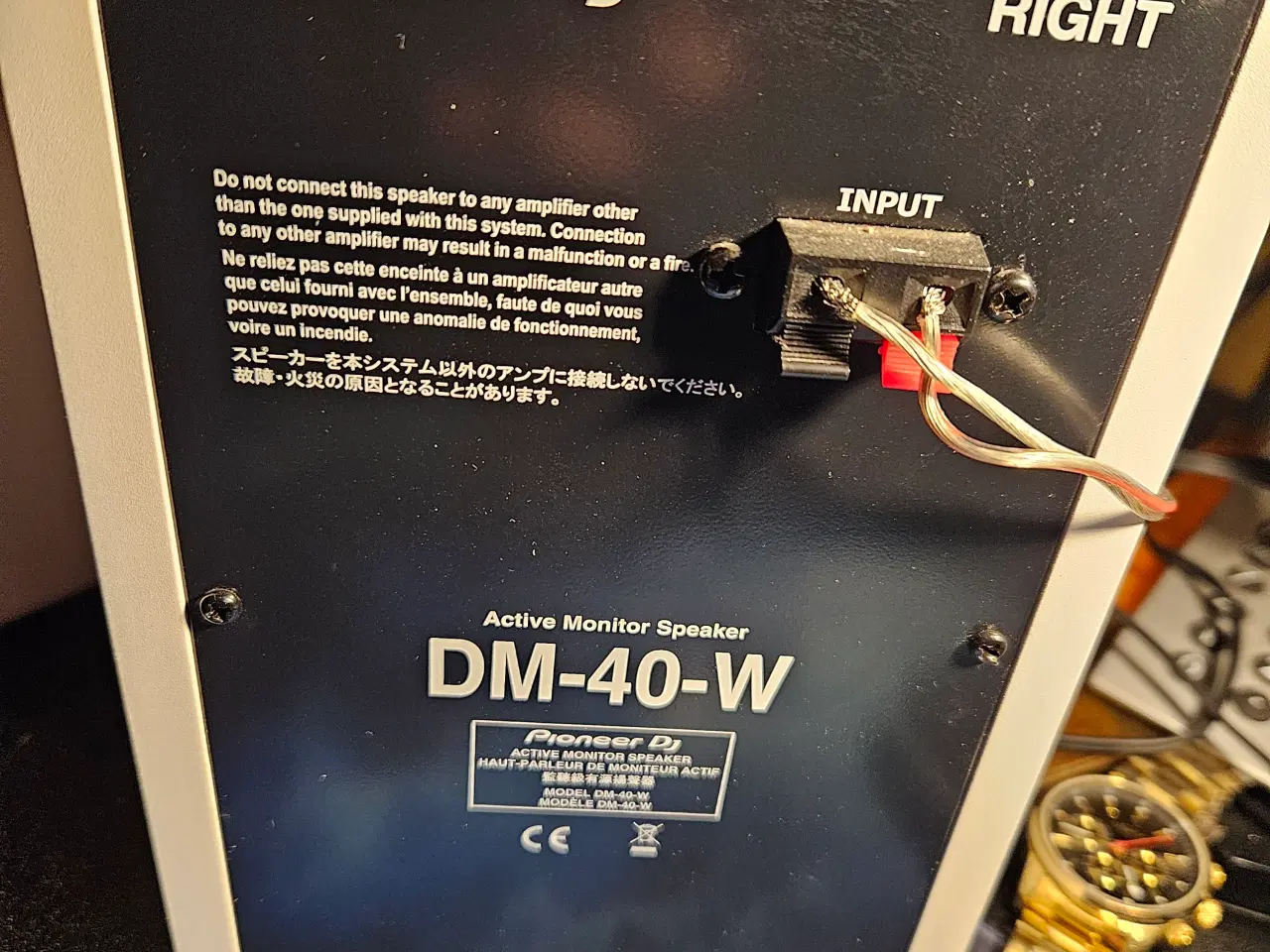 Billede 2 - Pioneer DJ DM 40 W fede aktive monitor højttalere