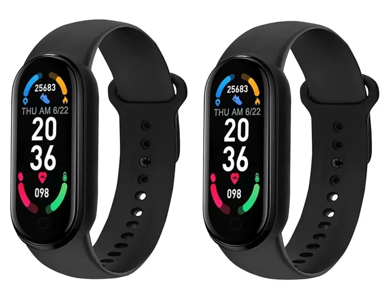 Billede 1 - 2 stk. Motionsure, sort.