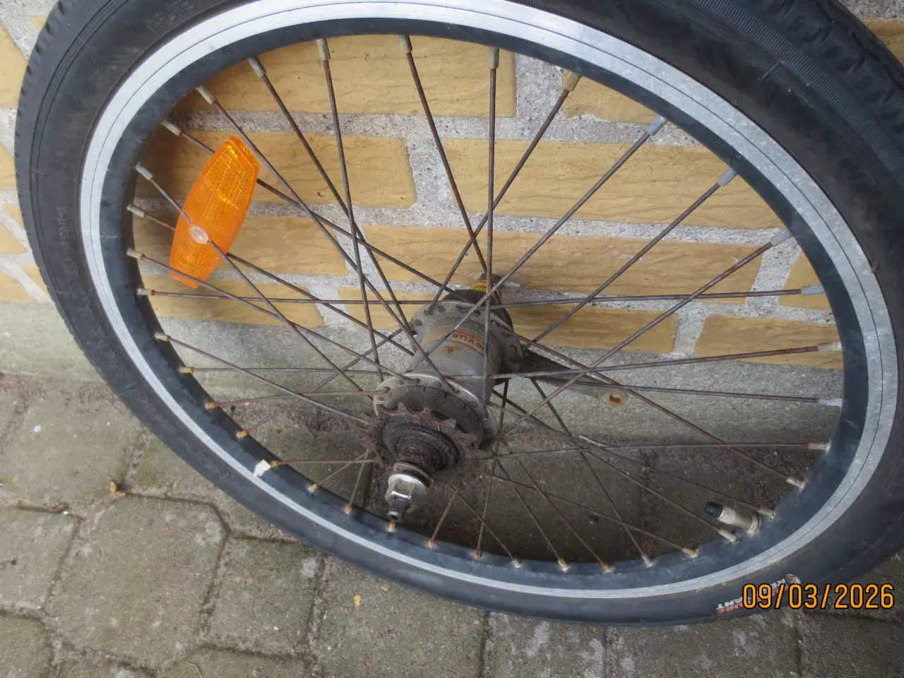 Billede 2 - 2 stk Baghjul 20 tommer med 3 Gear