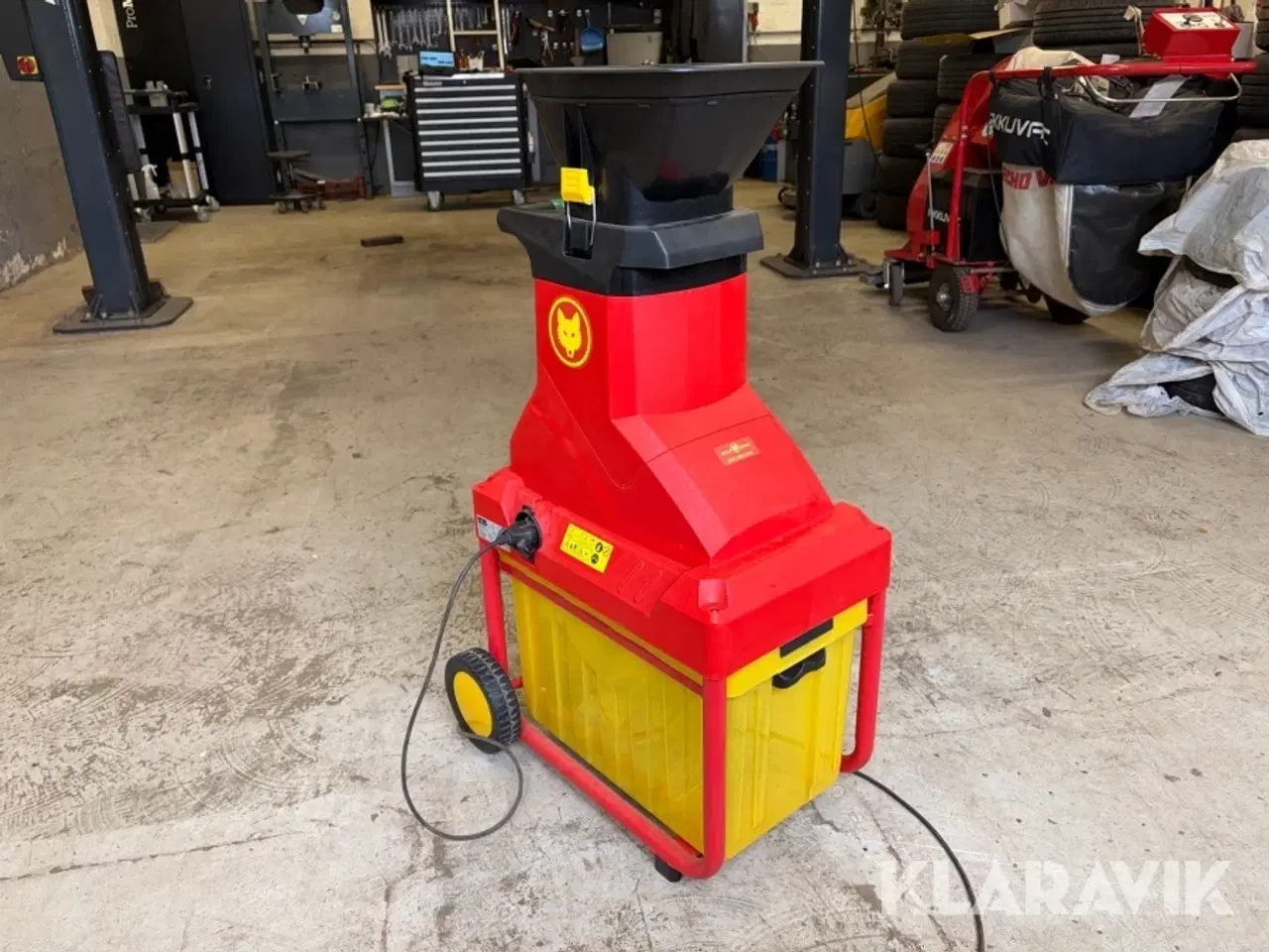 Billede 4 - Kompostkværn med opsamler Wolf Garten SDE 2800 EVO