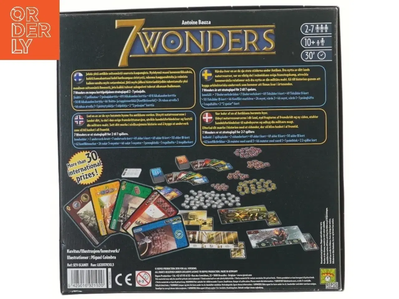 Billede 2 - 7 Wonders brætspil