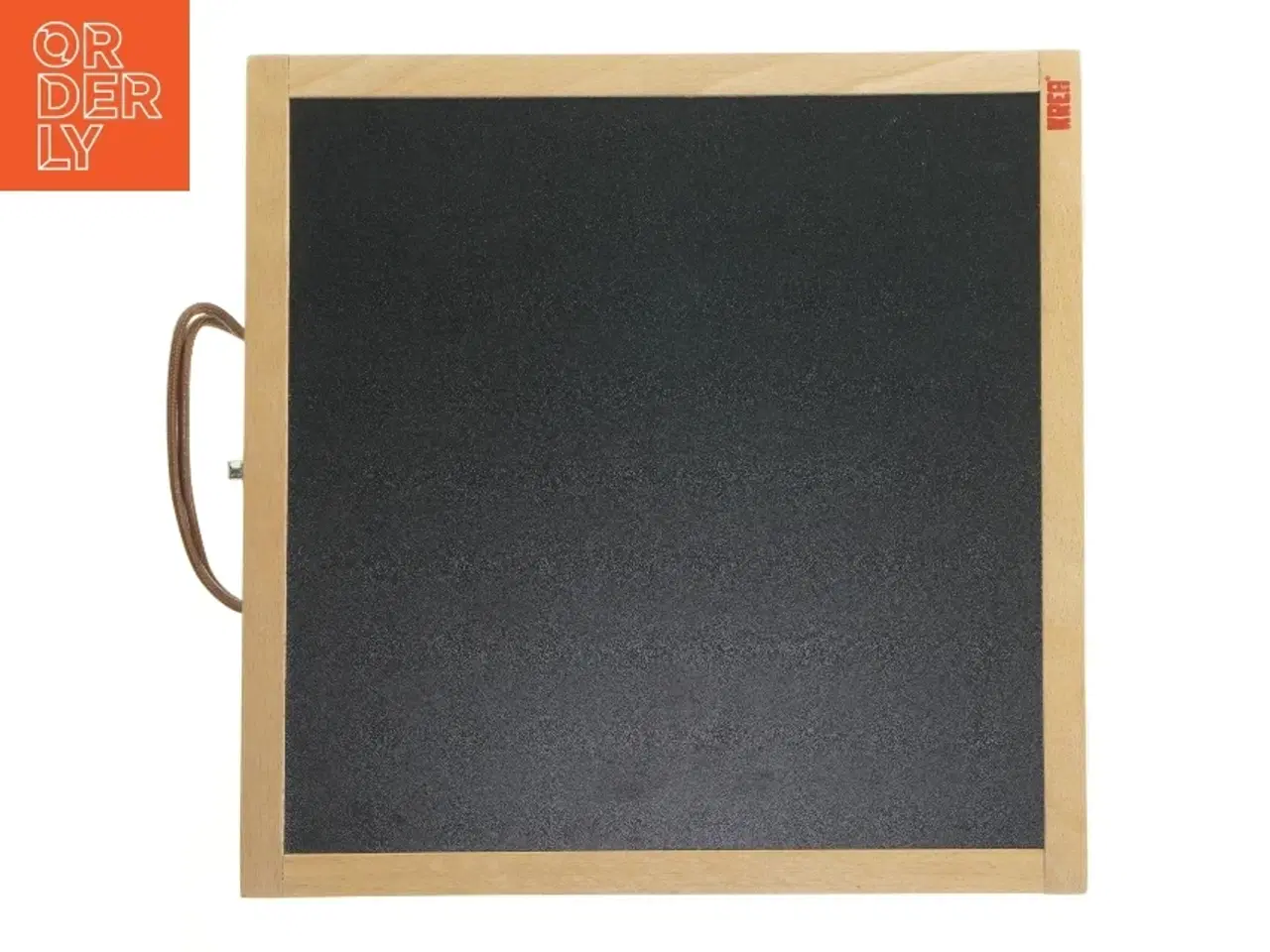Billede 4 - Krea sort tavle med træramme fra Krea (str. 30,5x30,5 cm)