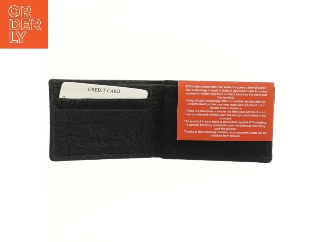 Billede 2 - RFID-beskyttet kortholder fra Daniel Silfen (str. 11x7,5 cm)