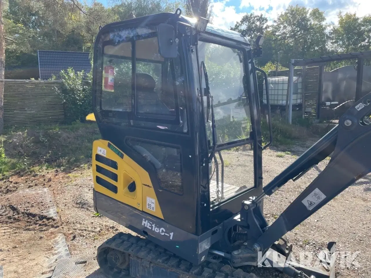 Billede 3 - Gravemaskine Eurotrac SQ18A / HE18C-1