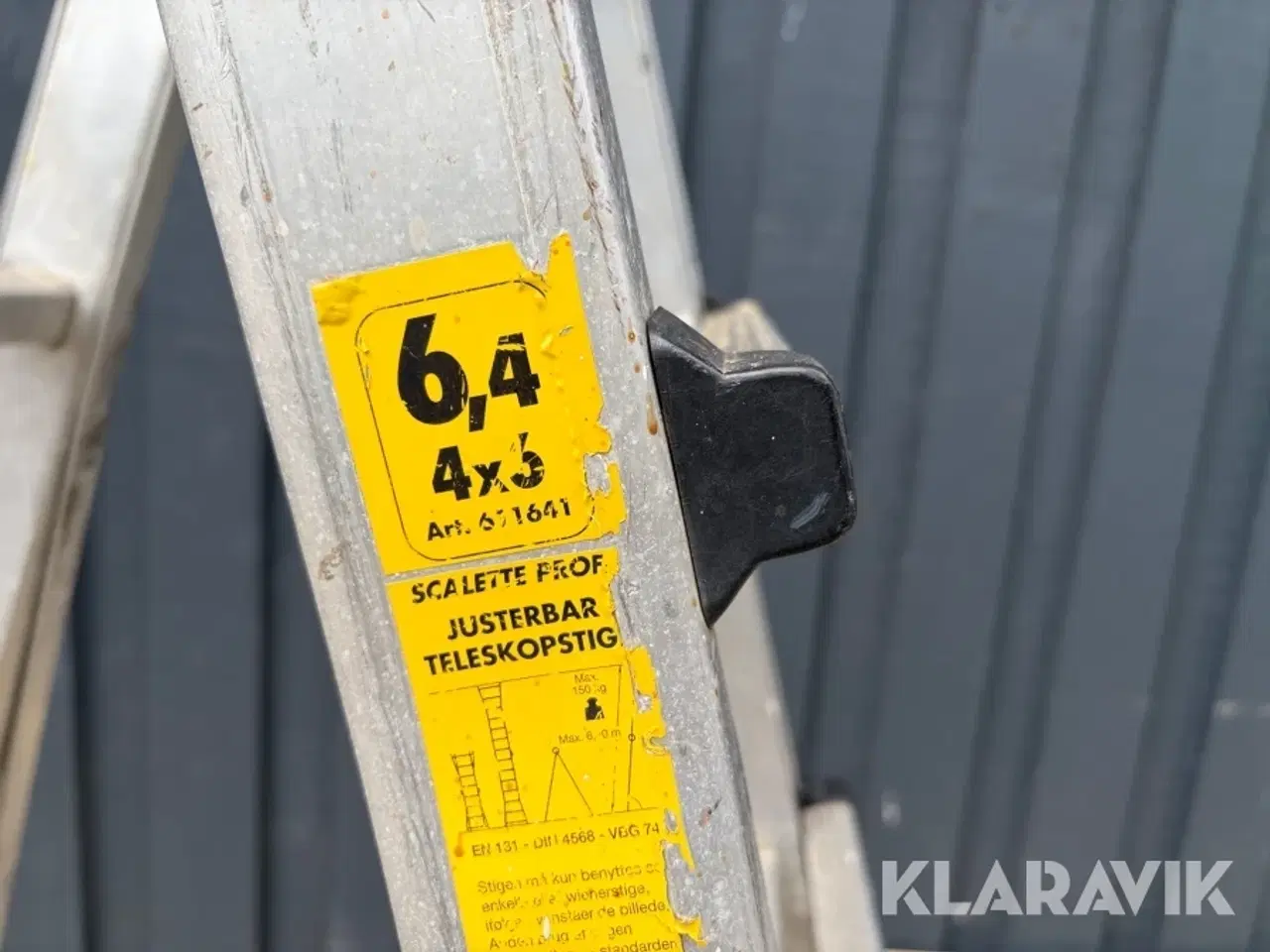 Billede 3 - Stiger forskellige længder 2 til 5 meter 19 styk