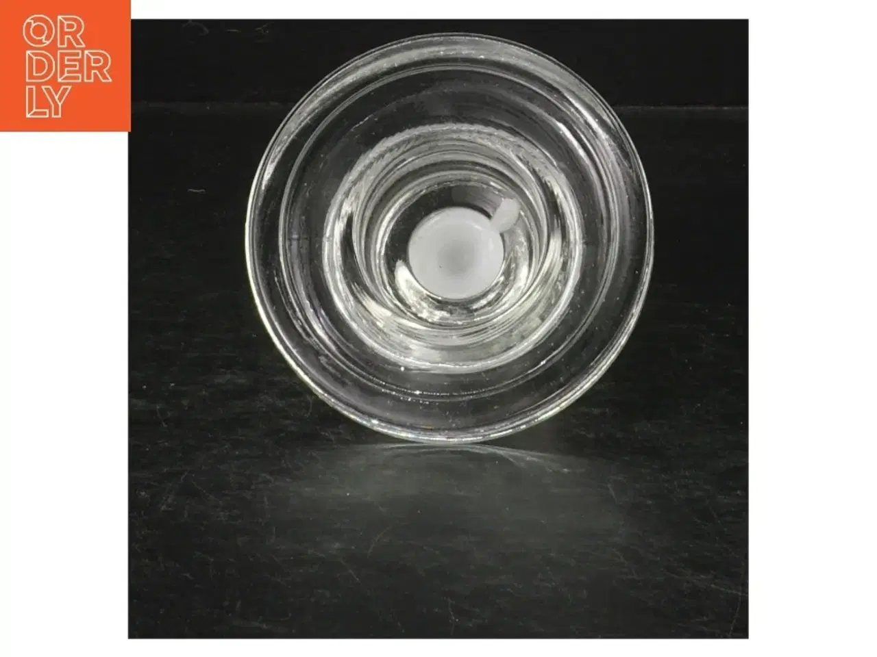 Billede 2 - Glasknob med rund sokkel (str. Ø 9 cm)